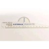 Nobilium Lot 3 Flexible, Clear Median Denture Ruler Trubyte Dental