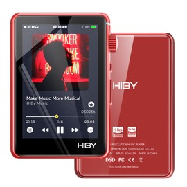 HiBy R3 II Hi Res Audio Player Dual DAC MQA Qobuz Tidal Player with Bluetooth 5.1/3.5mmSE+4.4mmBAL/2TB Extended Memory(2025 Version)