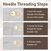 5 PCS Sewing Needle Threader, Hand Sewing Needle Threader Easy