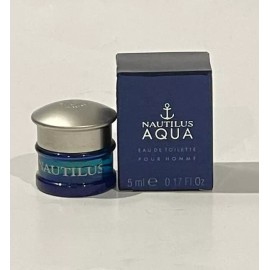 Nautilus Aqua 5ml Edt Splash Mini For Women New In Box