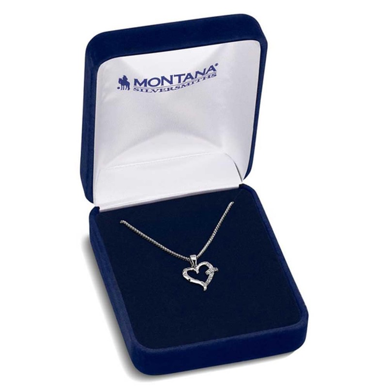 Montana Silversmiths With Love Heart Necklace