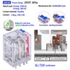 ZJWZJH 10Amp 24V Relay Din Rail Power Relay 8 Pin
