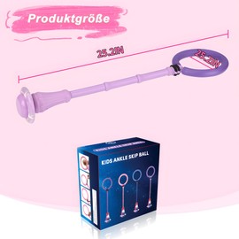 Swing Wheel with Light Wheel, Children's Flashing Jump Ring, Flashing Jumping Ball, Foldable Ankle Skip Ball, Jumping Ball and Skipping Rope, Sports Jumping Ball, Flashing Jumping Ball, Jumping Games