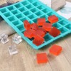 ionEgg 40 Cavities Square Silicone Mold, for Making Chocolate Candy,