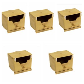 Moondown Farm Finch Nest Boxes for Exotic Finches (Pack of 5)