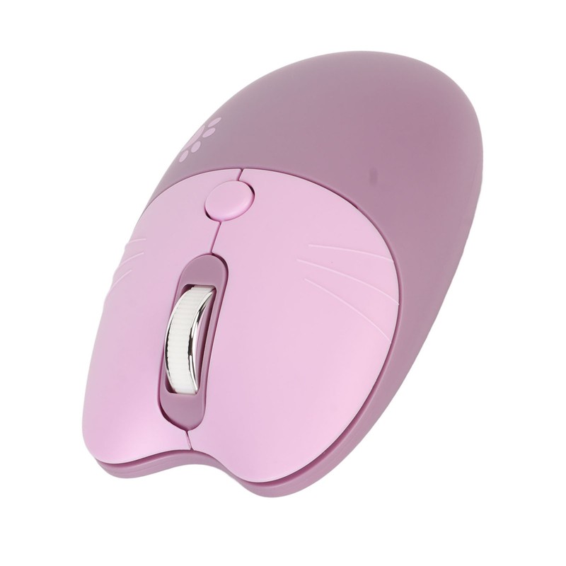 2.4G Cat Wireless Mouse Mute USB Receiver Cute Portable 3