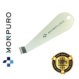 MONPURO Filter Remover for Removing the Portafilter Insert Made of Hardened Stainless Steel, Suitable for All Portafilters and Espresso Machines, Coffee, Barista Tools, Barista Art