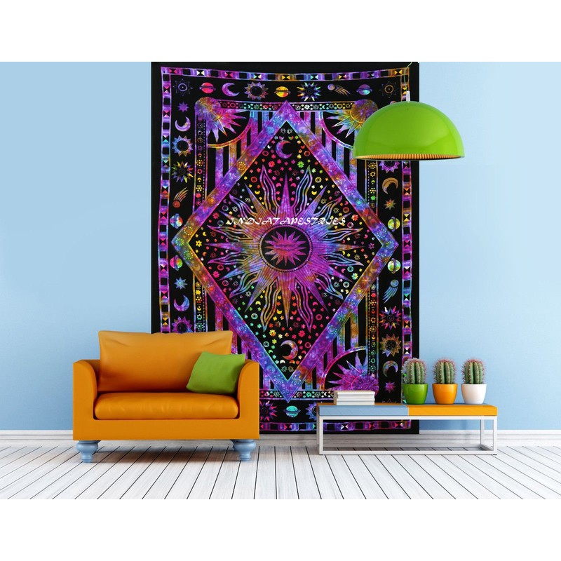 Future Handmade Mandala Tapestry, Mandala Motif