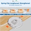 DLLT LED Recessed Ceiling Lights: 12 Pack 6 Inch 5CCT