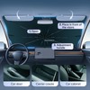 Autorder Windshield Sun Shade Umbrella for 2011-2021 Jeep Grand Cherokee