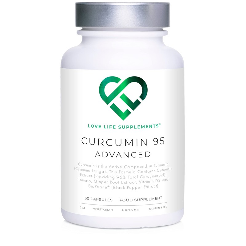 Curcumin 95 Advanced by LLS | High Strength Curcumin (the
