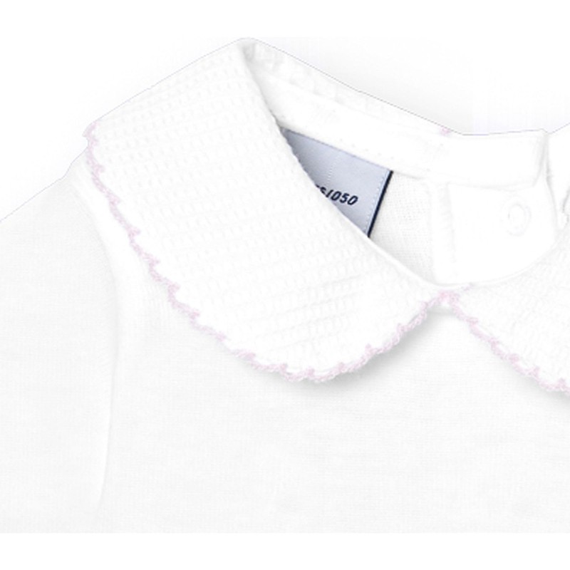 BABIDU Unisex Baby Bodysuit, pink, 0 Months