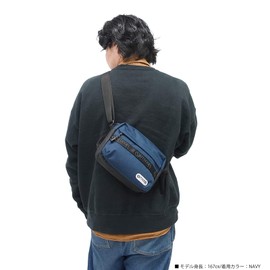 Outdoor Products Mini Shoulder Bag, Middle Shoulder, Classic Logo Tape, Nylon, Cross-body, blue, F