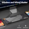 Keychron K3 75% QMK Wireless Mechanical Keyboard, Bluetooth 5.2/Wired Connection