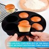 Luxury 2 Molde Flexible Silicon Cupcake Muffin Hornear Reposteria