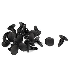 sourcing map 8mm x 6mm Hole Car Fender Fir Tree Clips Rivets Retainer 20pcs