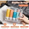 Janety Kit De Botellas De Viaje Y Envases Portátiles Rellenables