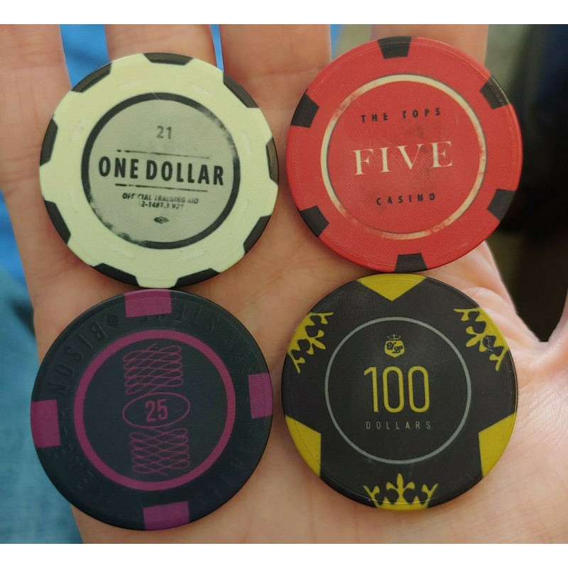 Bethesda Fallout New Vegas replica poker chips