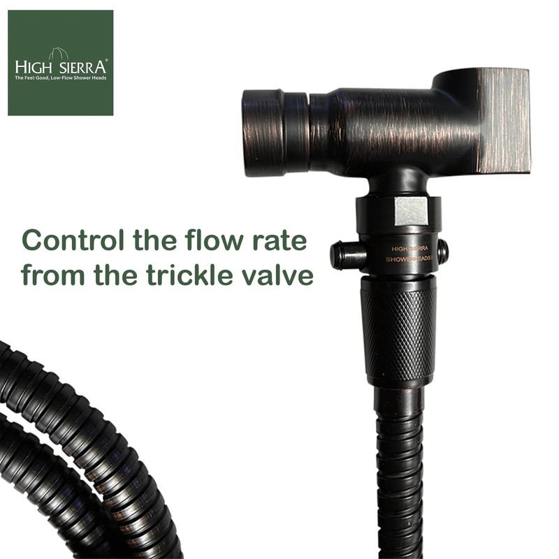 High Sierra® - Shower Head Pause & Pressure Control Valve