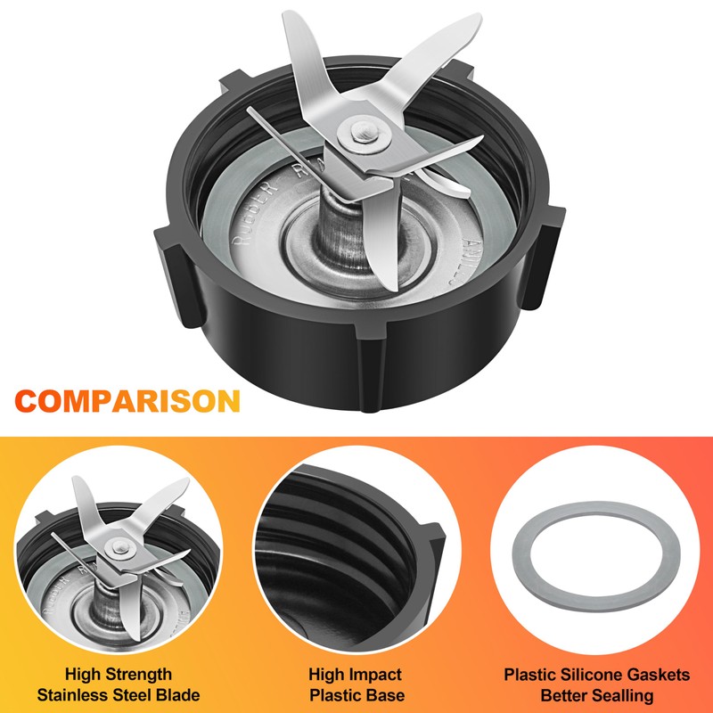 Blender Replacement Parts for Oster Blender - 6-Point Stainless Steel