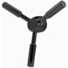 MOUNT 3 Spoke Gun Safe Handle Replacement, Black Heavy-Duty Handle