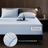 Shilucheng 4 Piece King Sheet Sets, Cooling Sheets, Blend Rayon