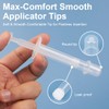 LQIOACU Vaginal Applicator Tubes for Most Suppositories Unguent Applicator Vaginal