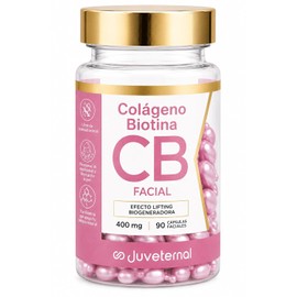 Cápsulas Faciales de Colágeno y Biotina 90 cápsulas Twist-Off Reafirma, Nutre y Revitaliza tu Piel