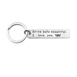 Gifts for Women Girls Drive Safe Beautiful Keychain Valentines Day Gifts for Girlfriend Wife,Birthday Christmas Gifts for Daughter Sister Aunt Niece Driving Gifts