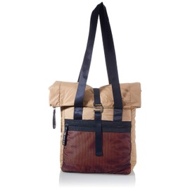 TOM TAILOR Women's Sandrine Shopper, Mixed Blue