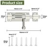Alise 4 Inch SUS304 Stainless Steel Gate Latch, Slide Bolt