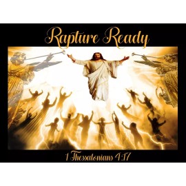 THE RAPTURE PHOTO JESUS CHRIST 2ND SECOND COMING GOD FATHER HEAVEN 8X10 REPRINT