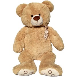 Wagner 9035 - XL Plush Teddy Bear - 55 cm Large - Light Brown - Teddy Bear