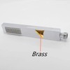 ENGA Square Solid Brass Hand Held Wand Shower Head with