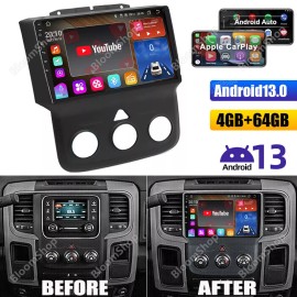 Unbranded FOR 2013-2019 DODGE RAM 1500 2500 3500 9" ANDROID 13 CAR RADIO STEREO GPS NAVI