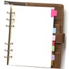 TEHAUX 24Pcs Writable Sticky Index Tabs for Organizing Notebooks Page