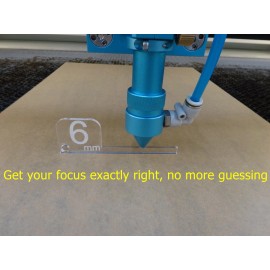Laser focus gauges / tool /thunder laser / Omtech /Co2/ Boss