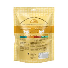 Better Belly Highly Digestible Rawhide Bones, Treat Your Dog to a Chew with NO Artificial Colors or Flavors