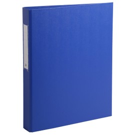 Exacompta - Ref 54382E - PP-Covered Ring Binder - Suitable for Storing A4 Documents, 2 Rings, 40mm Spine, Holds Up To 400 Sheets, Sturdy Cardboard - Blue