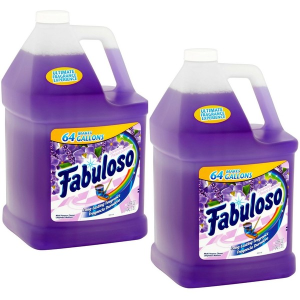Fabuloso Lavender Multi-Purpose Cleaner, 128 fl oz (Pack of 2)
