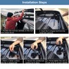 Erato Pack of 4 Universal Roof Box Mounting U Bracket