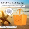 Beach Bag Buttons Replacement, Simply Southern Bag Accessories, Beach Bag