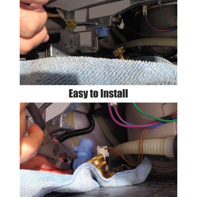 Dishwasher inlet valve & floating switch component Assembly Fit for