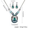 sunglnl Necklace And Earring Sets For Women, Chunky Long Necklaces