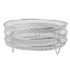 3PCS Fryer Rack Set 304 Stainless Steel Stackable Multi Layer