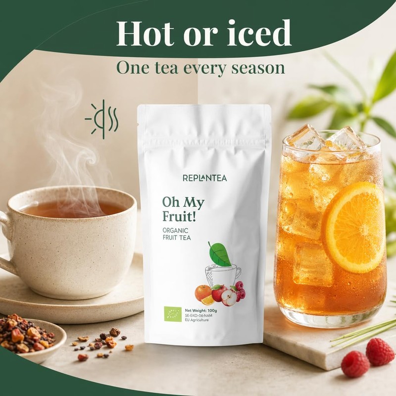 Oh My Fruit Organic Loose Leaf 100g (50 Cups) |