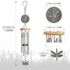 Hippolytusiart - Carillones de viento de libélula para exteriores con