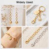 Catephe 1200 Pcs Open Jump Rings, Jump Rings for Jewelry
