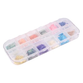 Baluue Vivid Colors Nail Art Decor Lightweight Manicure Patches Natural Shell Ornament for Women