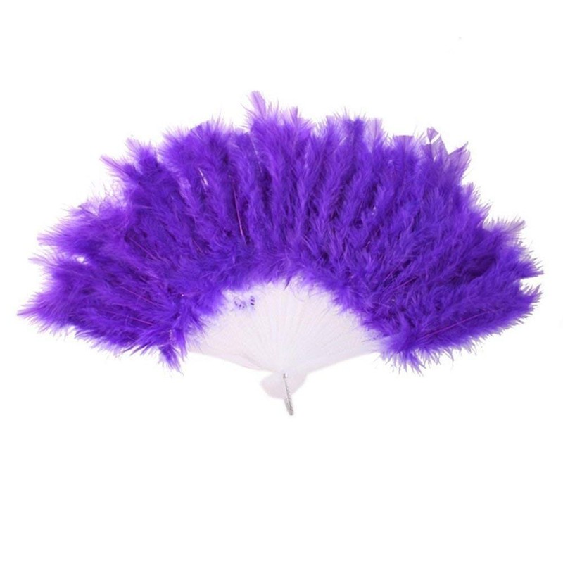 KitMall 3 Color Set Fluffy Fan, Juliana Fan, Cosplay, Costume,
